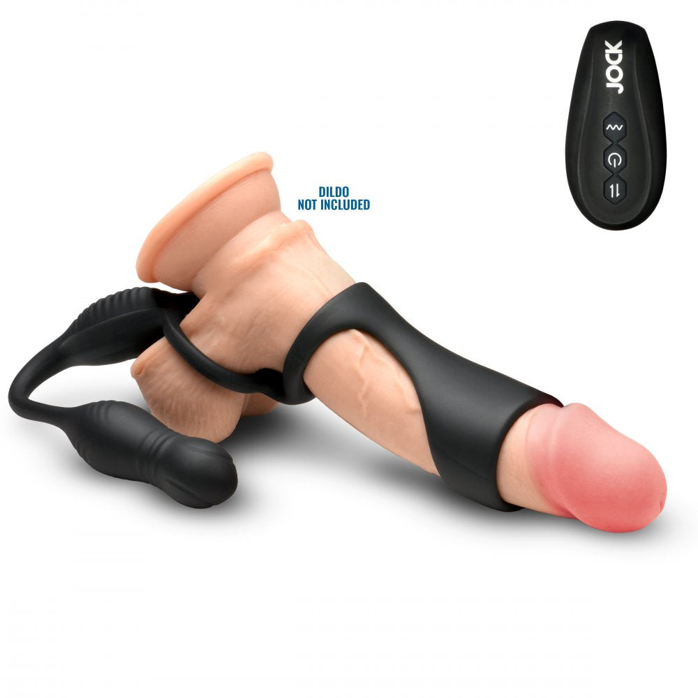 Hype Max Thrusting & Vibrating Anal Plug w/C-Ring - image 5