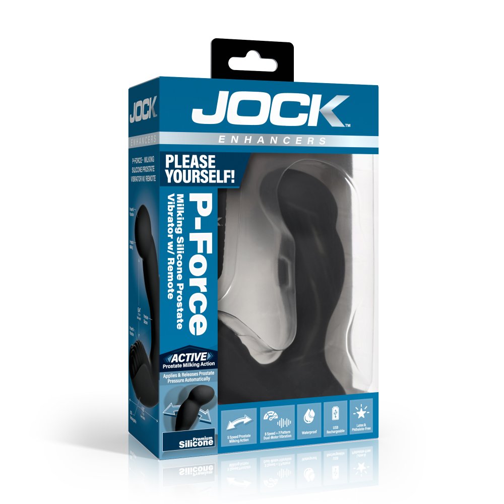 P-Force Milking Silicone Prostate Vibrator w/ Remote - image 6
