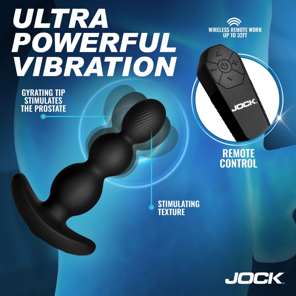Gyro-X Gyrating and Vibrating Silicone Butt Plug - image 3