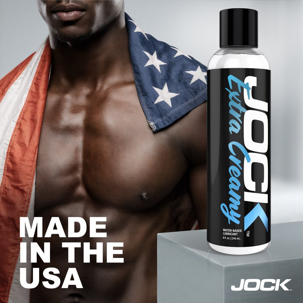 JOCK Extra Creamy Water Based Lubricant 8oz - image 2