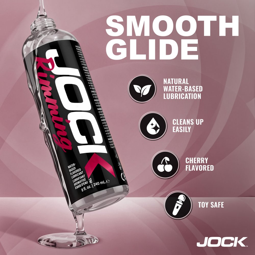 JOCK Rimming Lubricant 8oz - Cherry - image 3