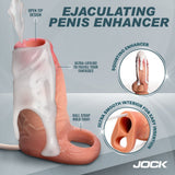 Silicone Penis Enhancer w/ Ball Strap - Light - image 2