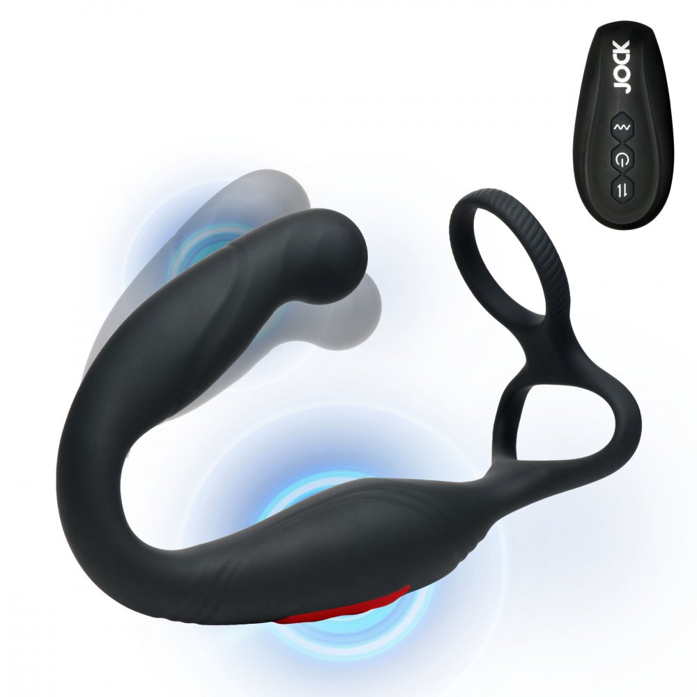 Axis Gyrating Prostate Vibrator with C-Ring - image 5