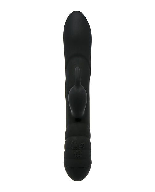 Adrien Lastic Twister Clitoral Sucker & Vibrating Rabbit - Black by Adrien Lastic