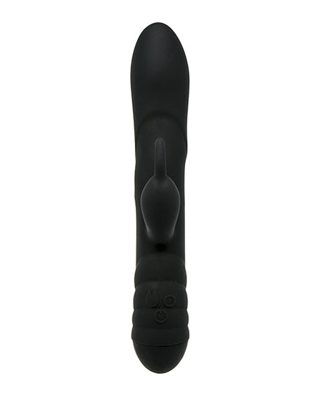 Adrien Lastic Twister Clitoral Sucker & Vibrating Rabbit - Black by Adrien Lastic