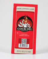 Cock Oil Water Based Lubricant - 0.25 oz Foil Packet by Cock Oil