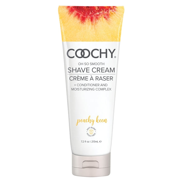 Coochy Peachy Keen Shave Cream — 7.2 oz - COO1014-07