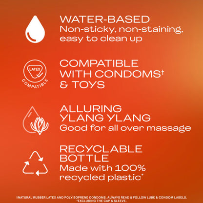 Durex Massage & Play 2 in 1 Sensual Ylang Ylang - 6.76 Fl. Oz. / 200 ml by Paradise Marketing