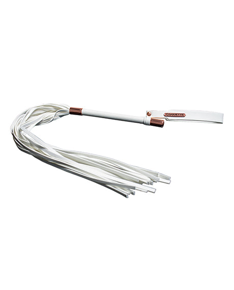 Pleasure Collection Matte Finish Whip - White/Rose Gold by Coquette Pleasure Collection