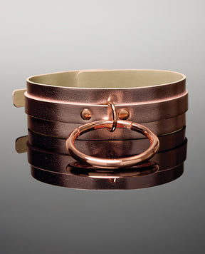 Pleasure Collection Adjustable Collar - Rose Gold by Coquette Pleasure Collection