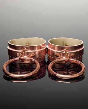 Pleasure Collection Adjustable Handcuffs - Rose Gold by Coquette Pleasure Collection