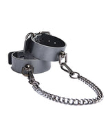 Pleasure Collection Gunmetal Glam Cuffs w/Removable Chain by Coquette Pleasure Collection