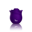 Viben Zen Rose Clitoral & Nipple Stimulator — Violet - VB-75013