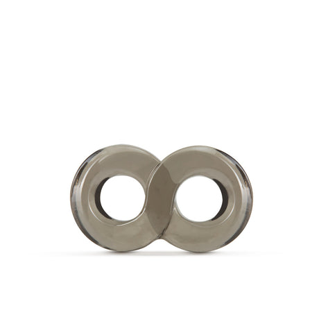 Blush Stay Hard Cock Ring and Ball Strap — Black - BL-00465