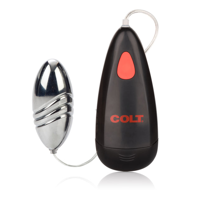 CalExotics Colt Silver Turbo Bullet Vibrator, Waterproof, 3 in - SE6890502
