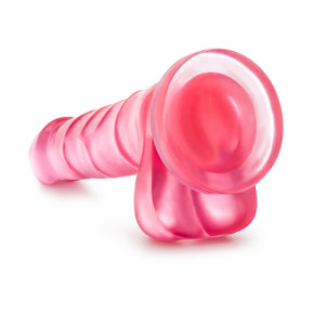 Blush B Yours Sweet N Hard 4 Dildo — Pink, Scented - BL-58110