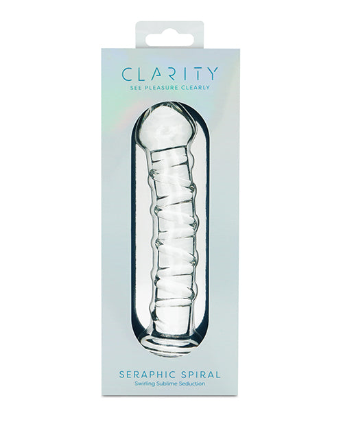 Clarity Glass Dildo - Seraphic Spiral by Clarity