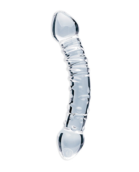 Clarity Celestial Bliss Glass Double-Ended Dildo