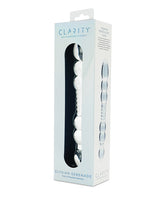 Clarity Elysian Serenade Glass Dildo — 7.5 in (191 mm)