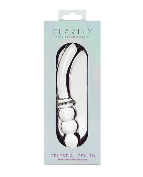 Clarity Glass Dildo - Celestial Zenith by Clarity