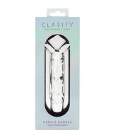 Clarity Glass Dildo - Hera's Caress by Clarity