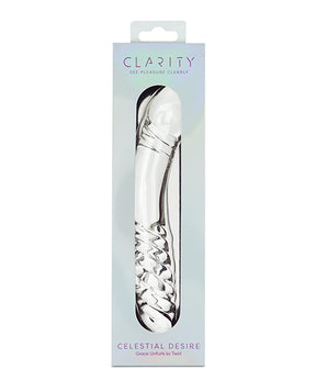 Clarity Glass Dildo - Celestial Desire by Clarity