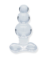 Clarity Utopian Reverie Glass Anal Dildo, 3.6 Inch