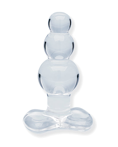 Clarity Utopian Reverie Glass Anal Dildo, 3.6 Inch