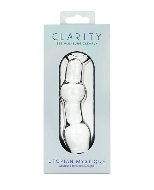 Clarity Glass Dildo - Utopian Mystique by Clarity