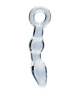 Clarity Utopian Mystique Glass Anal Dildo — 5.2 in Ribbed