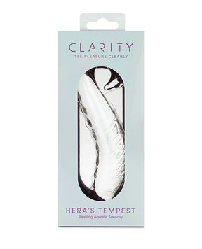 Clarity Glass Dildo - Hera's Tempest by Clarity