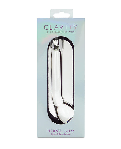 Clarity Glass Dildo - Hera's Halo by Clarity
