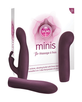 Skins Minis Massage A Trois - Magenta by Skins Minis