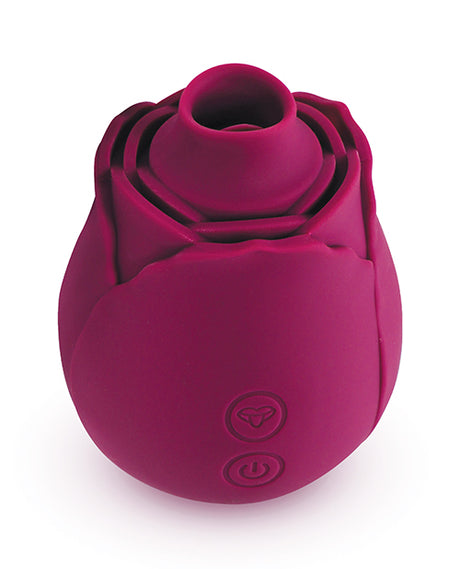 Creative Conceptions Rose Flutterz Clitoral Vibrator — Red