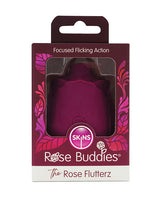 Creative Conceptions Rose Flutterz Clitoral Vibrator — Red