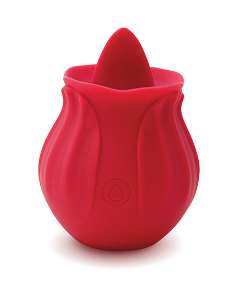 Creative Conceptions Rose Lix Tongue Stimulator — Red
