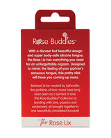 Creative Conceptions Rose Lix Tongue Stimulator — Red