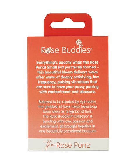 Creative Conceptions Rose Purrz Mini Rose Vibrator, Red