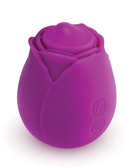 Skins Rose Buddies Rose Twirlz Vibrator — Purple