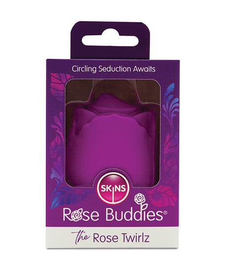 Skins Rose Buddies Rose Twirlz Vibrator — Purple