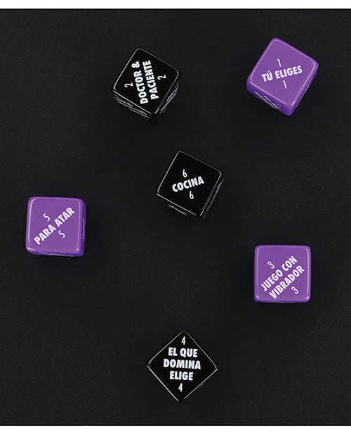 Creative Conceptions Sexy 6-Dice Kinky Game — Spanish Edition