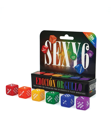 Creative Conceptions Sexy 6 Dice Game — Pride Edition (Spanish)