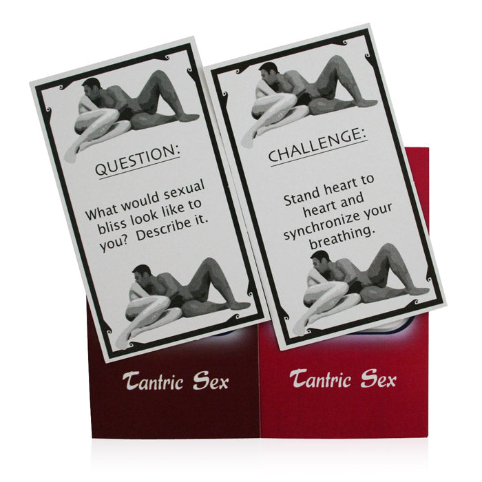 Copulus Games Tantric Sex Card Game — 50 Questions, 25 Challenges - CS111