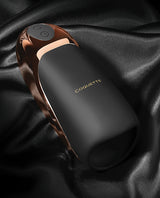 Coquette Hedonist Thrusting Stroker — Black & Rose Gold
