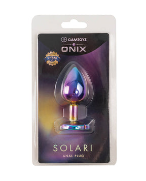 Camtoyz Solari Anal Plug - Rainbow by Onix by Camtoyz