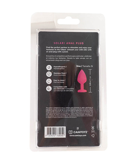 Camtoyz Solari Anal Plug - Rainbow by Onix by Camtoyz