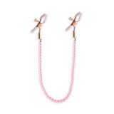 nsnovelties Bound Adjustable Nipple Clamps — Pink - NSN-1302-44