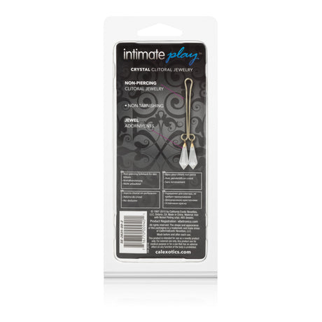 CalExotics Clitoral Jewelry Clip-On with Crystals - SE2625002