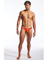Cocksox Enhancing Pouch Brief - Sunset Orange SM by Cocksox