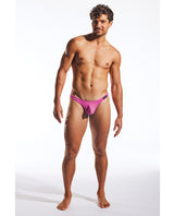 Cocksox Enhancing Pouch Thong - Fuchsia XL by Cocksox